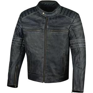 Veste en cuir de créateur pour homme, cuir véritable de qualité supérieure, personnalisation OEM - Product Image 1