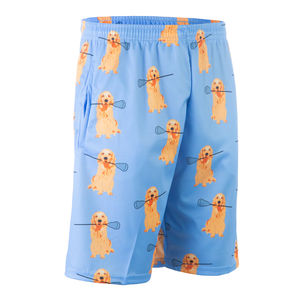 Short de compression avec protecteur de poche de tasse intégré sous-vêtement coulissant athlétique Baseball Football Lacrosse garçons pour hommes - Product Image 5