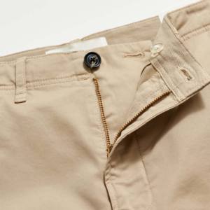 Quick Dry Breathable Moisture Wicking Workout Comfort <b>Elastic</b> <b>Waistband</b> Casual Chino Golf Short Wholesale Quality 100% Cotton - Product Image 4