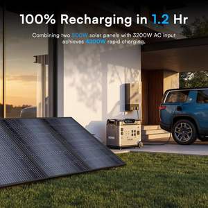 OUKITEL BP5000 PRO MAX Portable Power Station 5000W Universal Voltage 5120WH Emergency Solar Generator <b>Home</b> <b>Backup</b> Device - Product Image 6