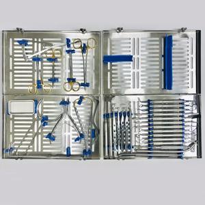 Kit de cirugía periodontal 33 piezas Juego de instrumentos quirúrgicos de implantes dentales Kit de cirugía oral de acero inoxidable - Product Image 2