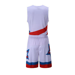 2025 personalizado más tamaño baloncesto ropa deportiva Jersey pantalones cortos conjunto transpirable lavado sublimado bordado equipo desgaste impreso - Product Image 5