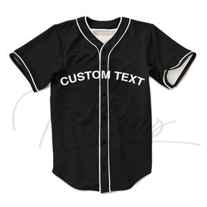 Entrega Rápida, Jersey de Béisbol con Impresión Personalizada, Manga Corta, Transpirable, de Secado Rápido, Azul, Impresión Digital para Hombre - Product Image 3