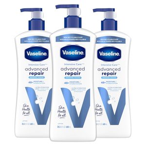 Vaseline Intensive Care Body Lotion, Essential Healing, 3 Pack, 400ml - Product Image 3