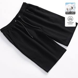 Short mince à cordon de serrage pour hommes de haute qualité 100% coton Satin respirant rue pantalon de sport décontracté marque de haute qualité - Product Image 4