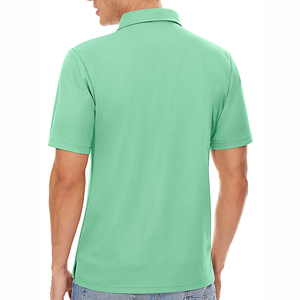Nouvelle arrivée 100% coton tricoté imprimé pour chemise de haute qualité à manches courtes respirant sport Golf pour la vente en ligne - Product Image 3