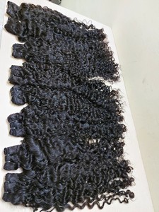 Raw Vietnam Virgin Hair Burmese Curly Bundle with HD <b>Lace</b> 5x5 6x6 7x7 2x6 Closure <b>13x6</b> 13x7 <b>Frontal</b> From Vietnam - Product Image 6