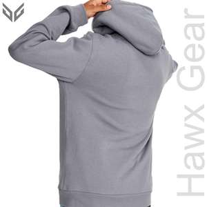 Sweats à capuche légers à séchage rapide pour hommes Teints dans la plaine Utilisation extérieure Tissu polaire Vente en gros Fourniture ODM Saison d'hiver - Product Image 3