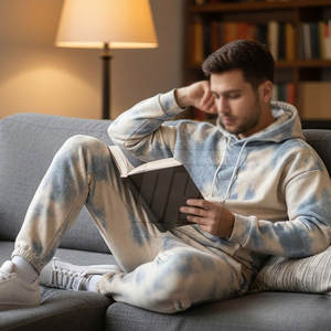 ชุดวอร์มแบบสวมหัว โพลีเอสเตอร์ 100% แบบสั่งทำพิเศษ ทรงโอเวอร์ไซส์ สำหรับกิจกรรมกลางแจ้ง แบบซับลิเมชั่น - Product Image 4