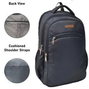 Sac à dos de bureau élégant et vintage pour l'université confortable et spacieux pour le travail quotidien et l'étude Doublure en polyester léger - Product Image 1