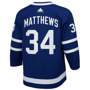 Personalizar sublimación personalizada Hockey Ice Jersey Hombres Mujeres Unisex 100% Poliéster Antibacteriano Logotipo personalizado Equipo de diseño - Product Image 6