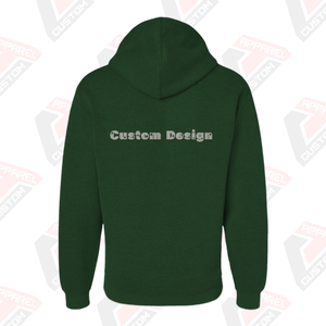 เสื้อฮู้ดสวมหัวผ้าฝ้ายคุณภาพสูงสำหรับผู้หญิงและผู้ชายขนาดใหญ่พิเศษปรับแต่งได้ด้วยการซักด้วยการพิมพ์โลโก้แบบกำหนดเอง - Product Image 2