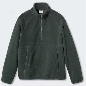 เสื้อสเวตเตอร์แบบสวมมีซิปรูดซิปสำหรับทั้งชายและหญิงเสื้อกีฬาฟิตเนสสำหรับใส่ได้ทั้งชายและหญิงซิปสำหรับ1/4และหญิง - Product Image 3