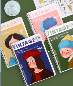 Bview A5 studio a spirale piano di lavoro studio 60 fogli di quaderno ispessito per studenti di aziende universitarie - Product Image 4