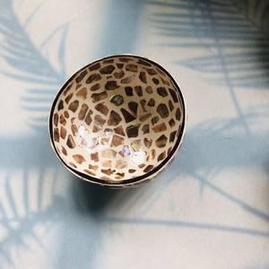 ชามกะลามะพร้าวธรรมชาติ100% ชุดครัวออร์แกนิคชุดถ้วยชามทำมือจากผู้จำหน่ายจากเวียดนาม - Product Image 1