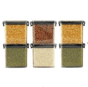 700ml kín khóa <span class=keywords><strong>container</strong></span> BPA free nhựa thực phẩm lưu trữ Jar rò rỉ bằng chứng rõ ràng nhà bếp tổ chức <span class=keywords><strong>Stackable</strong></span> máy rửa chén an toàn - Product Image 1