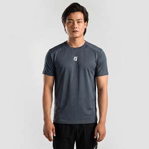 เสื้อยืด GAI Pro สีเทา ทรงปกติ ผลิตจากผ้าเจอร์ซีย์ - Product Image 1