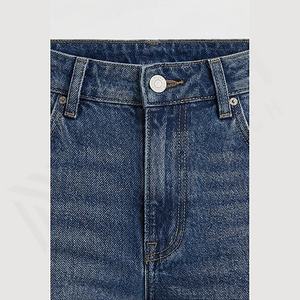 Denim <b>Jeans</b> Pant Fashionable Cotton Washable Mid <b>Waist</b> <b>Elastic</b> Custom Design Premium Quality Customizable Cheap Customized Color - Product Image 4