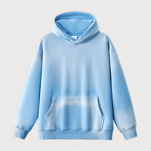 Gran oferta 2025, Sudadera con capucha con logotipo personalizado para hombre, ropa de calle de invierno, Sudadera con capucha de gran tamaño y peso pesado de algodón 100% con tinte anudado para Unisex - Product Image 4