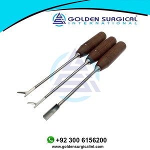 <b>Bone</b> Osteotomes L Y <b>Bone</b> Knife With Wooden Handle Veterinary Orthopedics <b>Surgical</b> <b>Instruments</b> - Product Image 5