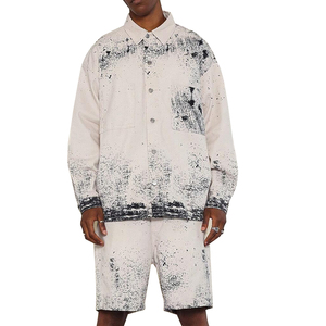 Vente en gros Nouveau short en jean taille haute personnalisé brodé à la mode Short en jean confortable à bas quantité minimale de commande pour hommes à prix bon marché d'usine - Product Image 1