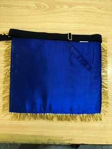 Mandil Masónico de Alta Calidad Bordado a Mano para Past Master, Mandil Masónico con Bordado Personalizado - Product Image 4