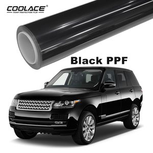 فيلم حماية طلاء السيارات PPF عالي الجودة بالجملة من المصنع، فيلم تغليف كامل للجسم بسمك 7.5 مل، لامع أسود - Product Image 1
