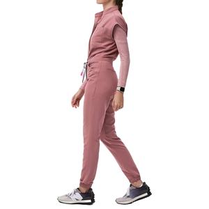 Nouveautés : Combinaison d'hôpital personnalisable en toile pour femmes, tenue d'infirmière une pièce - Product Image 5