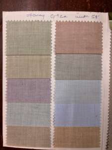 Tela de algodón Premium Giza Tela de camisa elegante de 58 anchos para hombres y damas para exportación internacional - Product Image 3