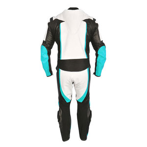 Combinaison de course moto en cuir imperméable neuve, tissu de haute qualité 500g, unisexe, adulte - Product Image 4