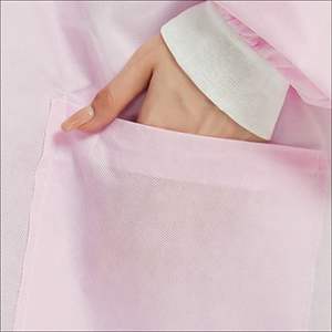 OEM personalizado al por mayor desechable no tejido bata de laboratorio médico a prueba de polvo uniformes de hospital - Product Image 4