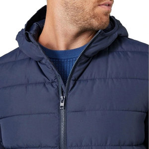 Chaqueta Acolchada Estándar para Hombre con Cuello Alto de Lona - Reversible, Transpirable, Cortavientos, Ecológica, para Invierno - Product Image 6