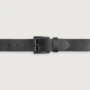 Ceinture décontractée pour homme Allan en cuir de vachette de haute qualité avec boucle réglable en alliage de zinc, longueur personnalisable - Product Image 4