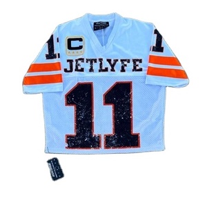 Camisetas Deportivas de Malla de Poliéster Personalizadas, de Secado Rápido, Holgadas, para Fútbol, Baloncesto, Camisetas de Malla para Hombre - Product Image 1