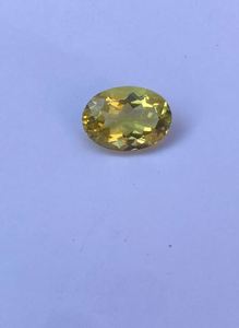 Cuarzo Limón Natural de Alta Calidad, 6.20 CTS, 10x14mm, Gema Amarilla, Piedra de Joyería Fina al Mejor Precio - Product Image 2