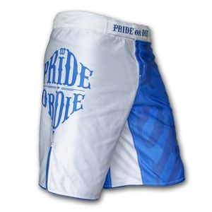 Shorts de MMA extensibles sublimés pour hommes - Durables, respirants, imprimés avec une finition lavée pour l'entraînement au combat, le grappling, la boxe, le kickboxing - Product Image 6