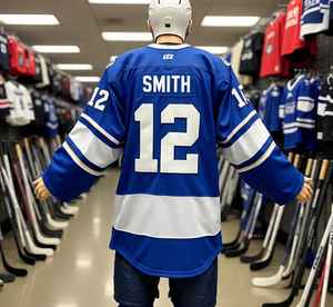 Venta al por mayor directo de fábrica equipo deportes en blanco 100% poliéster transpirable secado rápido camisetas de hockey sobre hielo para adultos 2025 - Product Image 2