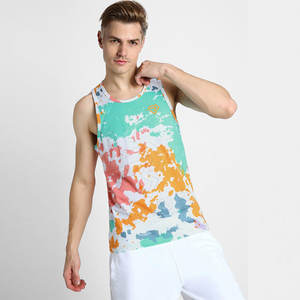 Men's Casual Cotton Breathable Eco-Friendly <b>Workout</b> <b>Tank</b> <b>Top</b> Quick Dry Plus Size Option OEM Supply - Product Image 3