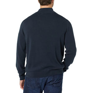 Light Weight Cotton Blended Top Selling <b>Quarter</b> Zipper Sweat Shirts Comfortable Full Sleeves Stand Collar Pullover Sweatshirt - Product Image 5