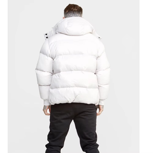 Factory-Made Men's Fashion <b>Waterproof</b> Breathable Quick Dry High Street Bubble <b>Jacket</b> for Winter <b>Warm</b> with Stand Collar - Product Image 2