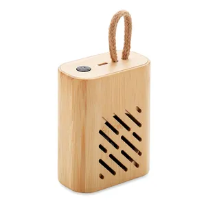 REY Altoparlante Wireless Sostenibile in Bambù per Presentazioni - Product Image 1