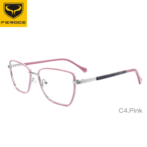FEROCE Silmo Marcos ópticos Gafas Ópticas Última tendencia Gafas Marco Gafas de metal Gafas - Product Image 5