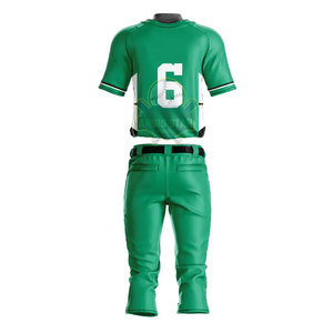 Ensemble de maillots de baseball à la mode pour hommes, vêtements de sport d'extérieur personnalisables, uniforme respirant grande taille à bas prix - Product Image 2