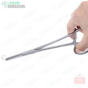 Pince à moustiques de haute qualité Instruments chirurgicaux en acier inoxydable incurvés et droits Emballage personnalisé par Hasni Surgical - Product Image 5