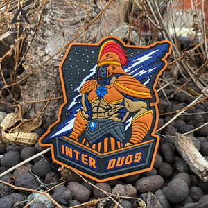 Écussons 3D en PVC AIFRAN |   Badge de moral numérique pour jet et hélicoptère |   Logo en caoutchouc de cactus du désert |   Étiquette d'équipement tactique - Product Image 3