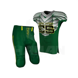 Uniformes de fútbol americano de ajuste personalizado de primera calidad, conjunto transpirable con costuras de alta resistencia e impresión a buen precio - Product Image 5