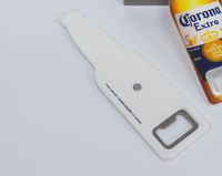 Figurine de bouteille de bière en plastique personnalisée ouvre-bouteille avec aimant
