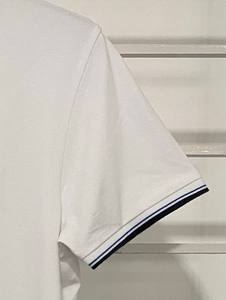 BD hommes décontracté coton à manches courtes T-Shirt 100% coton tricoté personnalisé solide motif broderie Patch ajustement régulier - Product Image 6