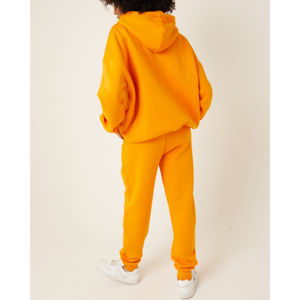 Logo personnalisé survêtements pour femmes 100% coton polaire Baggy Style décontracté jogging ensemble 2 pièces sweat à capuche surdimensionné Fit pantalons de survêtement - Product Image 2