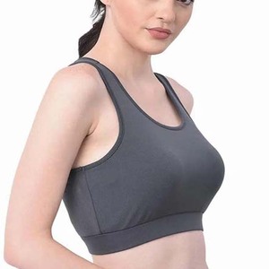 Meilleure vente soutien-gorge de sport sans couture à une épaule pour femmes léger coupe ajustée respirant vêtements de yoga prix de gros d'usine - Product Image 5